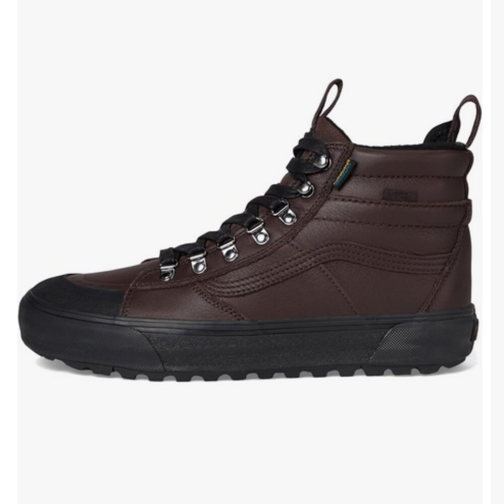 Vans MTE SK8-Hi DR Waterproof Sneakers Chocolate/Black Casual Shoes SIZE 10.5